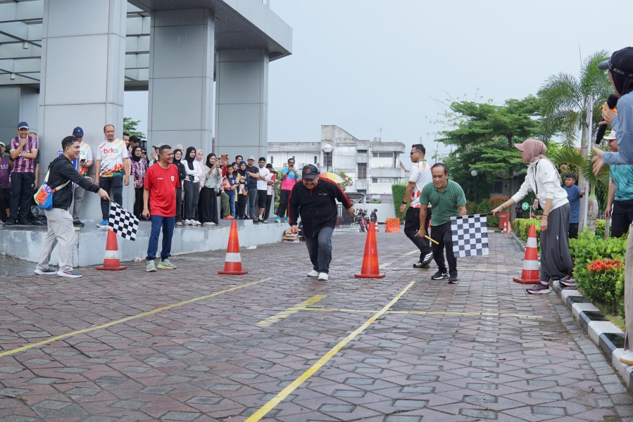 500 Bibit Tanaman dan Donasi untuk Rumah Singgah Kanker jadi Penutup BRKS Walk and Run 2026