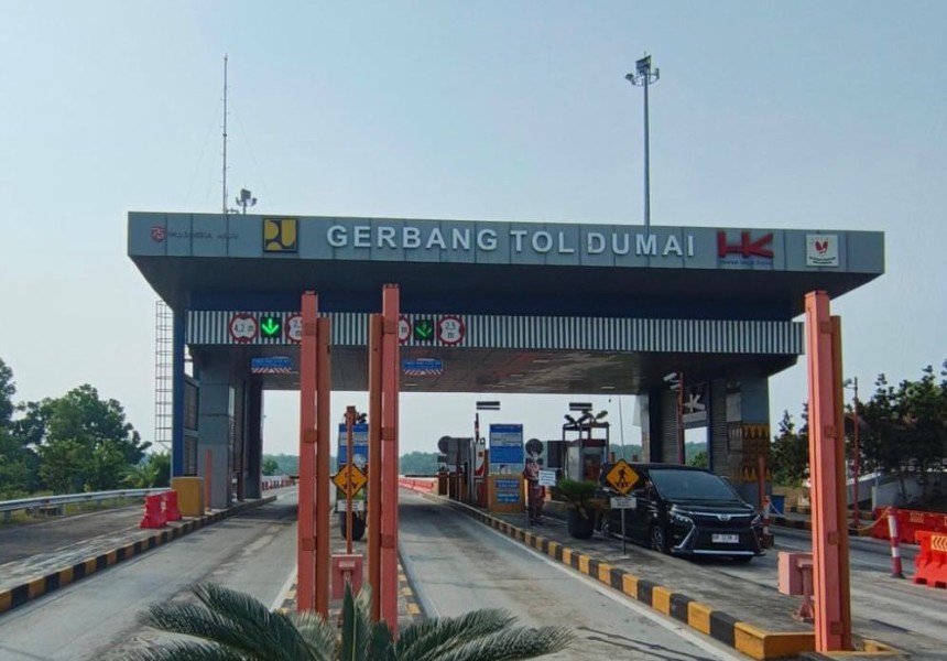 Arus Balik Lebaran Memuncak, Tol Pekanbaru–Dumai dan Pekanbaru–XIII Koto Kampar Dipadati Kendaraan