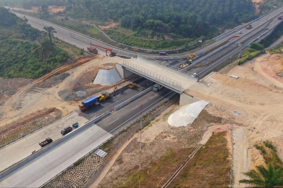 Masuk Tol Pekanbaru–Dumai Bisa Melambat Mulai Besok, Ini Titik yang Perlu Diwaspadai
