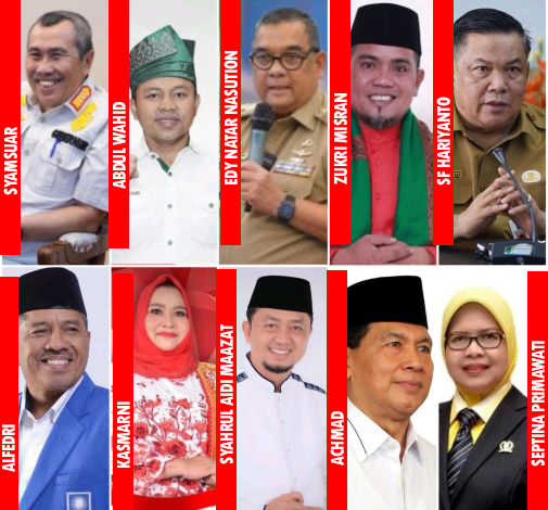 Ini Deretan 10 Tokoh Calon Kuat Gubernur Riau, Mana yang Paling Berpeluang Menang ?