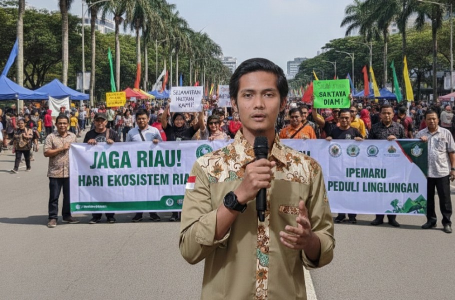 Aktivis Riau Dorong Penetapan Hari Ekosistem Riau, IPEMARU: Alam Kita Sedang Tidak Baik-Baik Saja