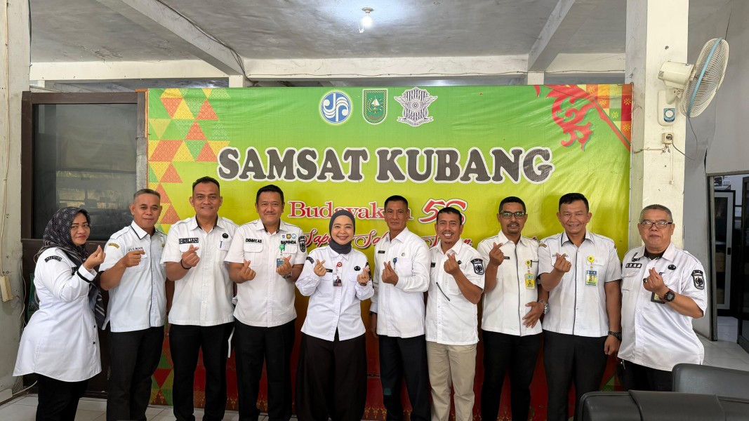 Pastikan Layanan Tetap Optimal, Kepala Bapenda Riau Tinjau UPT SAMSAT Kubang Usai Libur Panjang