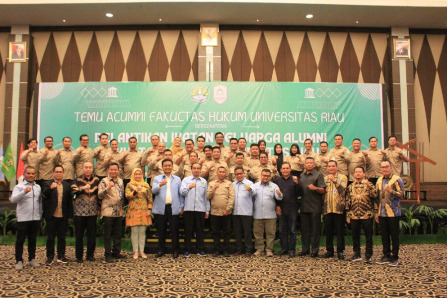 Pengurus Baru Ikatan Alumni FH Unri 2022-2026 Resmi Dilantik, Ini Daftar Nama-namanya