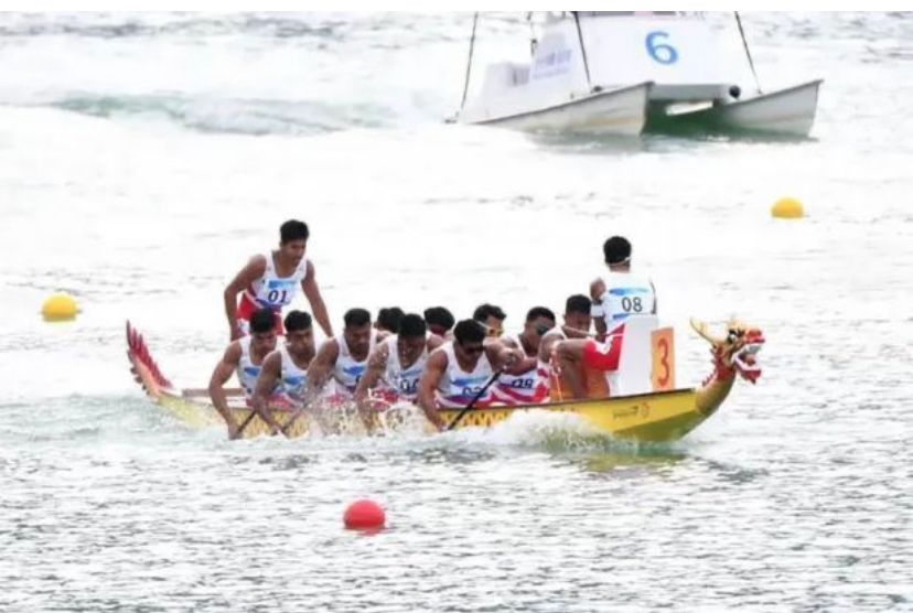 Maizir dan Tim Dragon Boat Putra Indonesia Penuhi Target Raih Emas di Asian Games