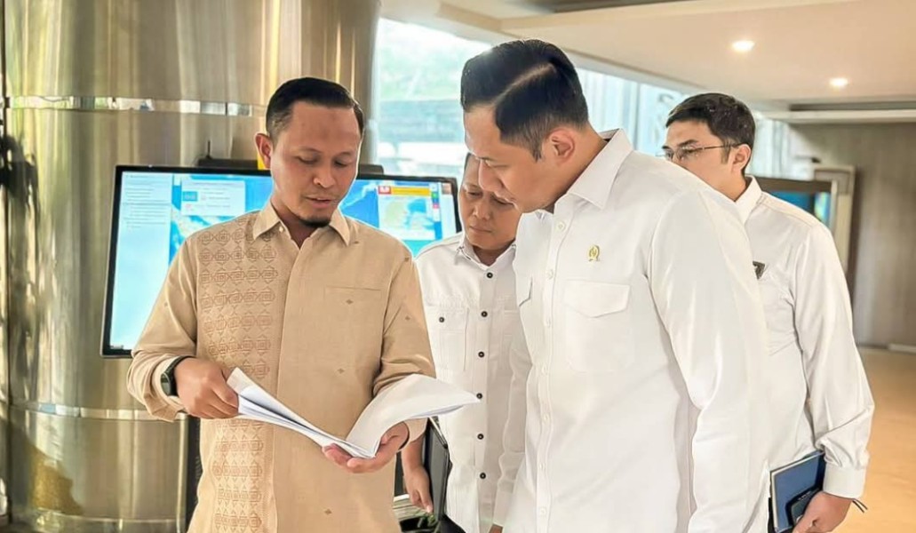 Usai Menteri PU, Wako Pekanbaru Temui Menko Infrastruktur Bahas Pembangunan Jembatan Siak V