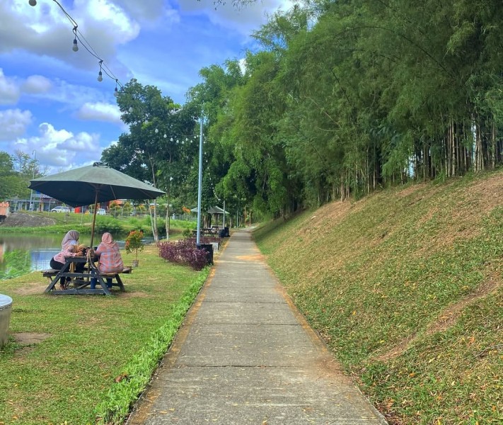 Santai Sore di Aero Sport Pekanbaru, Tempat Nongkrong Adem dengan Wahana dan Kuliner Lengkap