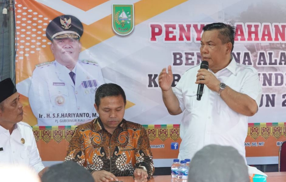 Digadang-gadang Bakal Maju di Pilkada Serentak Pemilihan Gubernur Riau 2024, SF Hariyanto Bertemu Abdul Wahid di Tembilahan